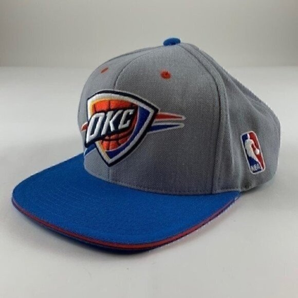 Oklahoma City Thunder NBA Mitchell & Ness SnapBack Hat - Picture 1 of 6